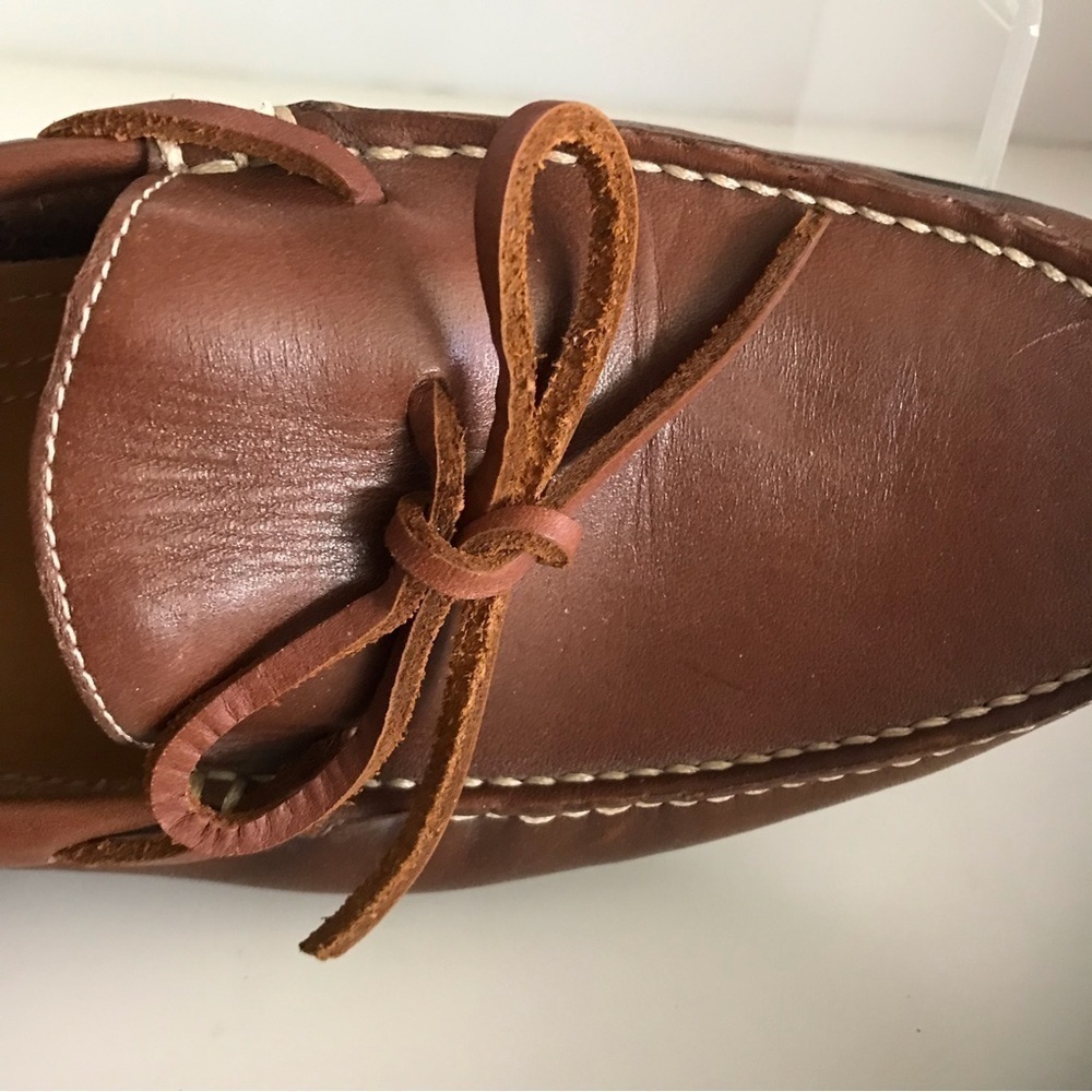 Cole Haan Men's 9.5 M Casual Leather Loafers Brown Slip-on Shoes - Old Stock - Picture 10 of 13